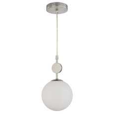 Светильник с арматурой серебряного цвета, плафонами белого цвета Favourite 2929-1P