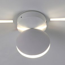 Светильник для уличного освещения с металлическими плафонами белого цвета Favourite 2000-1W