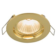 Точечный светильник с арматурой золотого цвета, плафонами золотого цвета Maytoni DL009-2-01-G