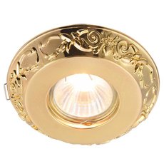 Точечный светильник с арматурой золотого цвета, плафонами золотого цвета Maytoni DL300-2-01-G