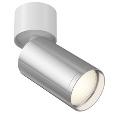 Точечный светильник с арматурой белого цвета, металлическими плафонами Maytoni C050CL-1WCH
