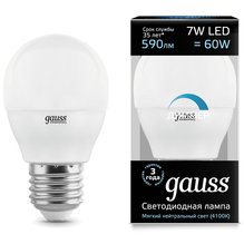 Светодиодная лампа GAUSS 105102207-D