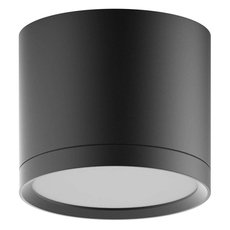 Точечный светильник с арматурой чёрного цвета, плафонами чёрного цвета Gauss HD016