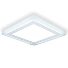 Точечный светильник с арматурой белого цвета, плафонами белого цвета Gauss BL125