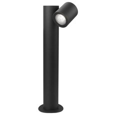 Светильник для уличного освещения с металлическими плафонами чёрного цвета Gauss GD156