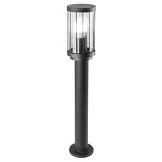 Светильник для уличного освещения с арматурой чёрного цвета, пластиковыми плафонами Gauss GD023