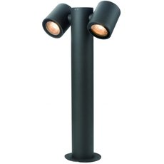 Светильник для уличного освещения с арматурой чёрного цвета, плафонами чёрного цвета Gauss GD157
