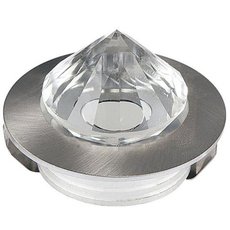 Точечный светильник с арматурой никеля цвета Horoz 016-027-0001 (HRZ00000239)