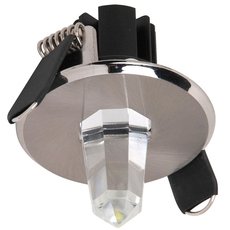 Точечный светильник с арматурой никеля цвета Horoz 016-001-0001 (HRZ00000393)