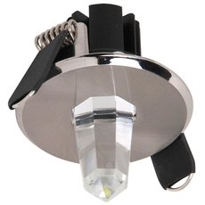 Точечный светильник с арматурой никеля цвета Horoz 016-001-0001 (HRZ00000394)