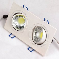 Точечный светильник с арматурой белого цвета, металлическими плафонами Horoz 016-021-0010 (HRZ00000250)