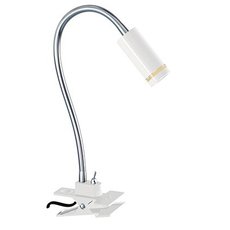 Настольная лампа с арматурой белого цвета, пластиковыми плафонами Horoz 049-004-0003 (HRZ00000698)
