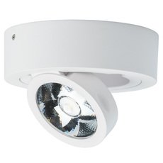 Точечный светильник с плафонами белого цвета DeMarkt 637017501