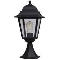 Светильник для уличного освещения с арматурой чёрного цвета, плафонами прозрачного цвета MW-LIGHT 815040901