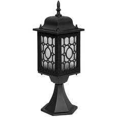 Светильник для уличного освещения с арматурой чёрного цвета, плафонами белого цвета MW-LIGHT 815040501
