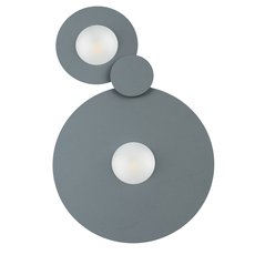 Настенно-потолочный светильник с плафонами белого цвета DeMarkt 637017702