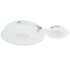 Настенно-потолочный светильник с арматурой белого цвета, плафонами белого цвета DeMarkt 637017602