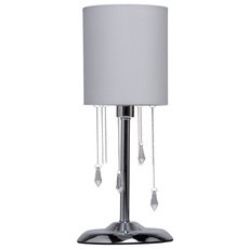 Настольная лампа с арматурой хрома цвета, плафонами белого цвета MW-LIGHT 684030501