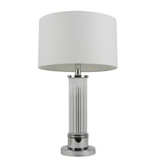 Настольная лампа с арматурой хрома цвета, плафонами белого цвета MW-LIGHT 642031501