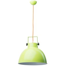 Светильник с металлическими плафонами зелёного цвета Regenbogen LIFE 497012201