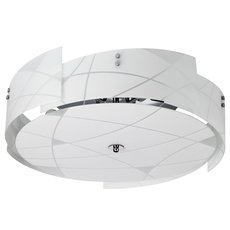 Светильник с стеклянными плафонами белого цвета MW-LIGHT 451010905