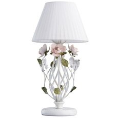 Настольная лампа с плафонами белого цвета MW-LIGHT 421034801