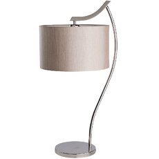 Настольная лампа с текстильными плафонами серого цвета MW-LIGHT 626030201
