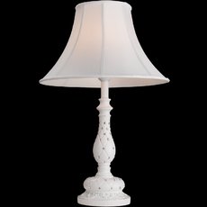 Настольная лампа с арматурой белого цвета, плафонами белого цвета CHIARO 639030201