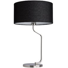Настольная лампа с текстильными плафонами чёрного цвета MW-LIGHT 628030201
