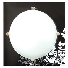 Настенно-потолочный светильник с стеклянными плафонами белого цвета DeMarkt 368010401