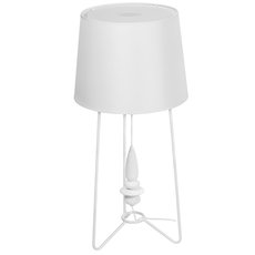Настольная лампа с арматурой белого цвета Regenbogen LIFE 494030701