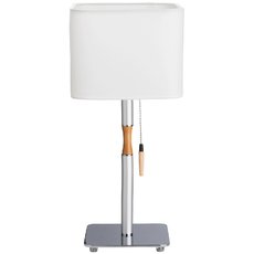 Настольная лампа с арматурой хрома цвета, плафонами белого цвета MW-LIGHT 627030501