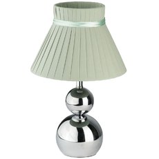 Настольная лампа с текстильными плафонами серого цвета MW-LIGHT 610030301