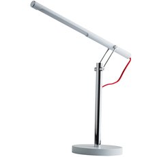 Настольная лампа с арматурой хрома цвета, плафонами белого цвета MW-LIGHT 631030801