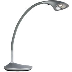 Настольная лампа с арматурой серого цвета, плафонами серого цвета MW-LIGHT 631030201