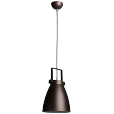 Светильник с арматурой коричневого цвета, металлическими плафонами Regenbogen LIFE 497011701