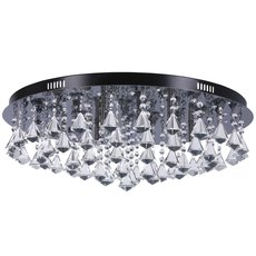 Светильник с хрустальными плафонами прозрачного цвета MW-LIGHT 464012815