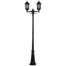 Светильник для уличного освещения с арматурой чёрного цвета MW-LIGHT 815040402