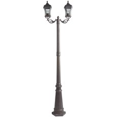 Светильник для уличного освещения с арматурой коричневого цвета MW-LIGHT 800040502