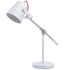 Настольная лампа с арматурой белого цвета, плафонами белого цвета MW-LIGHT 680030701