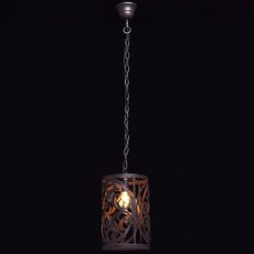 Светильник с арматурой коричневого цвета, металлическими плафонами MW-LIGHT 249016801