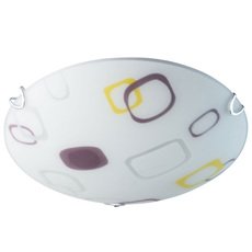 Настенно-потолочный светильник с арматурой хрома цвета, плафонами белого цвета MW-LIGHT 368011202