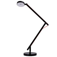 Настольная лампа с арматурой чёрного цвета, плафонами белого цвета MW-LIGHT 631034101