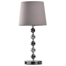 Настольная лампа с текстильными плафонами серого цвета MW-LIGHT 415032101