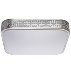 Светильник с арматурой серебряного цвета, плафонами белого цвета MW-LIGHT 674015101