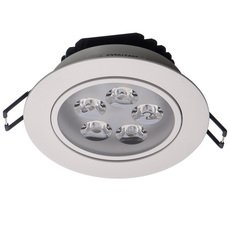 Точечный светильник с пластиковыми плафонами прозрачного цвета MW-LIGHT 637015005
