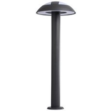 Светильник для уличного освещения с арматурой чёрного цвета, пластиковыми плафонами MW-LIGHT 807042301