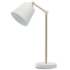 Настольная лампа с арматурой белого цвета Regenbogen LIFE 691032001