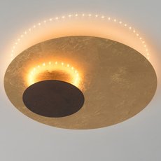 Светильник с арматурой золотого цвета, металлическими плафонами Regenbogen LIFE 452014001