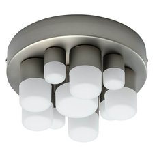 Светильник с пластиковыми плафонами белого цвета DeMarkt 710010210